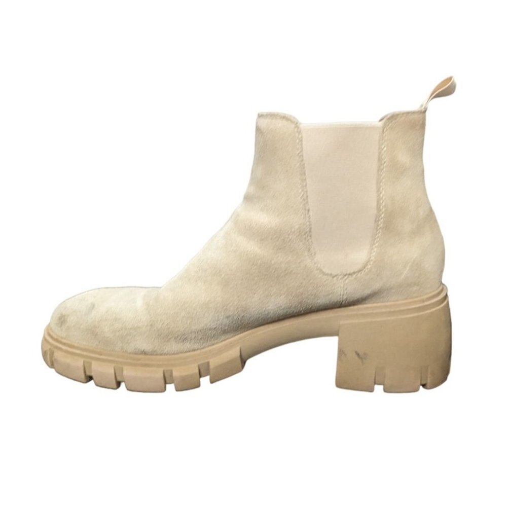 Steve Madden Women's Howler Ankle Boot Leather Tan Women's 8.5M - Picture 7 of 10